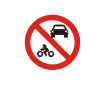 Accesul interzis autovehiculelor 