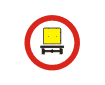 Accesul interzis vehiculelor care transporta marfuri periculoase 