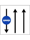 Banda de circulatie rezervata autovehiculelor de transport public de persoane 